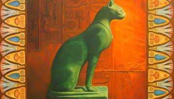 Bastet-100-x-100-cm.-olieverf
